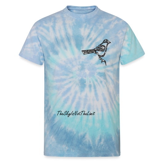 Unisex Tie Dye T-Shirt - blue lagoon